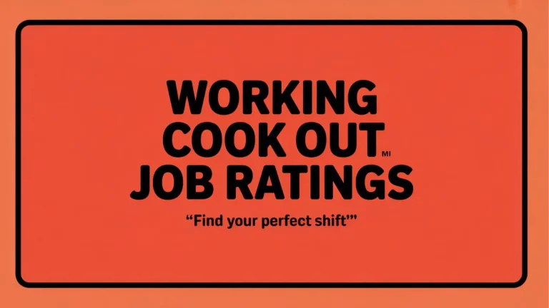 Cookout Job Ratings Overview
