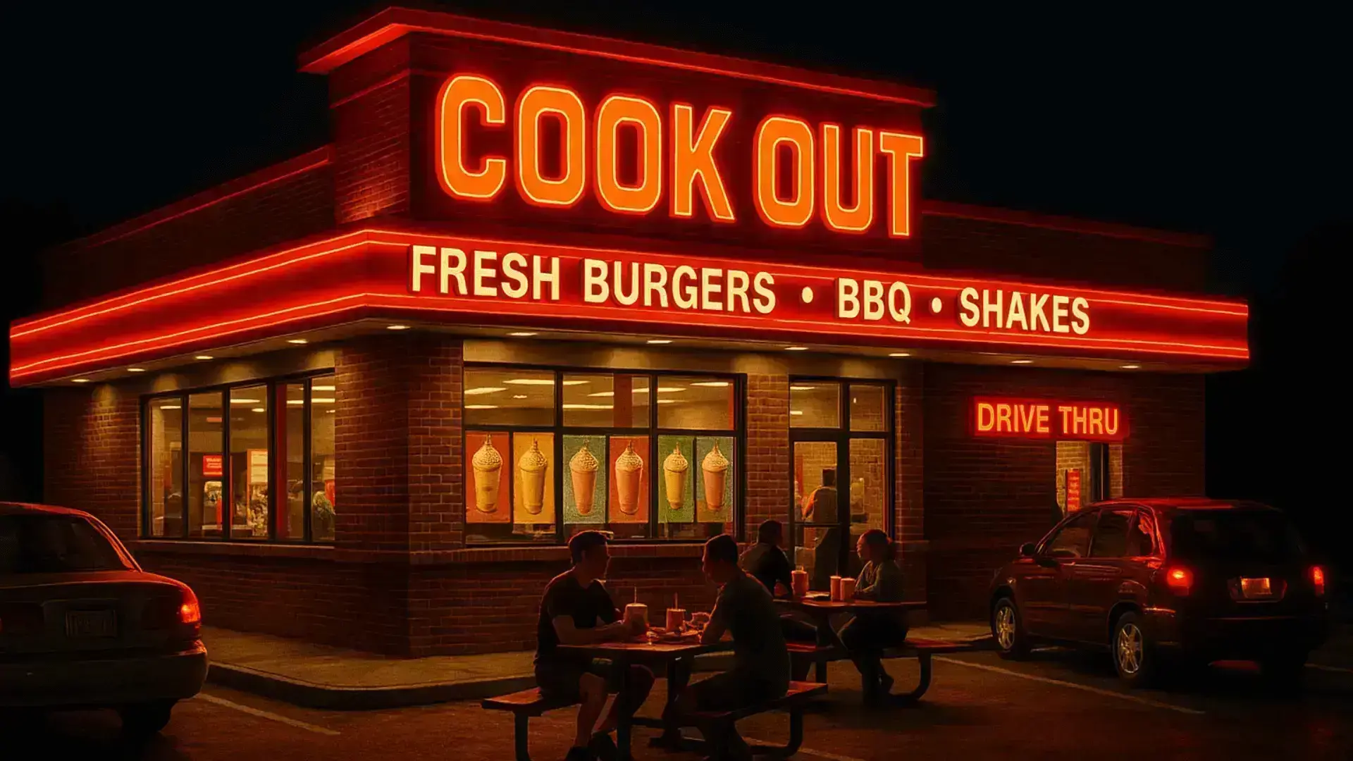 Cookout Menu | Trays, Hamburgers, Milkshakes, BBQ 1 Cookout Menu