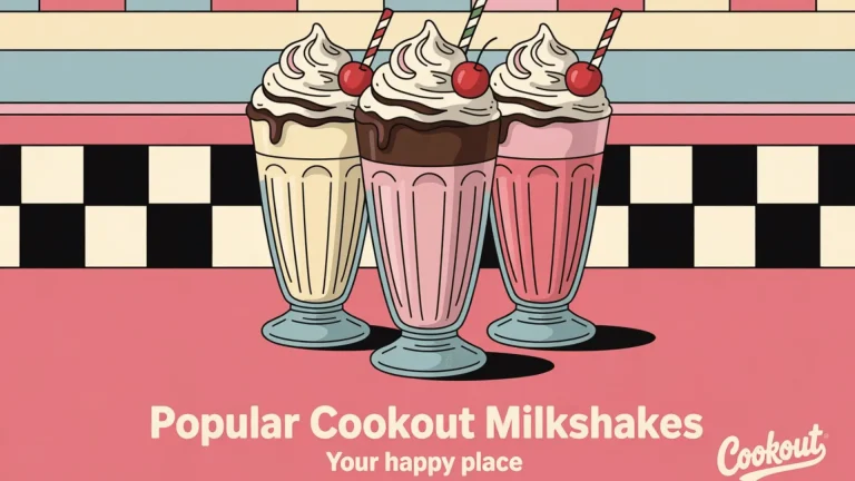 cookout popular shakes