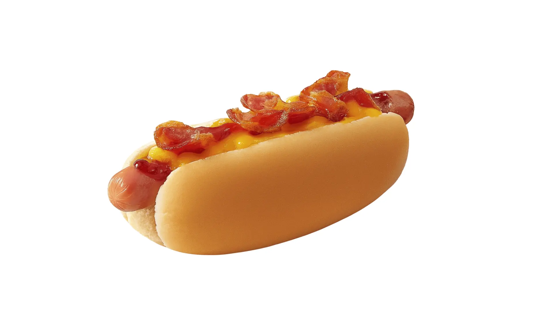 Cookout Menu | Trays, Hamburgers, Milkshakes, BBQ 34 Bacon Cheddar Hot Dog