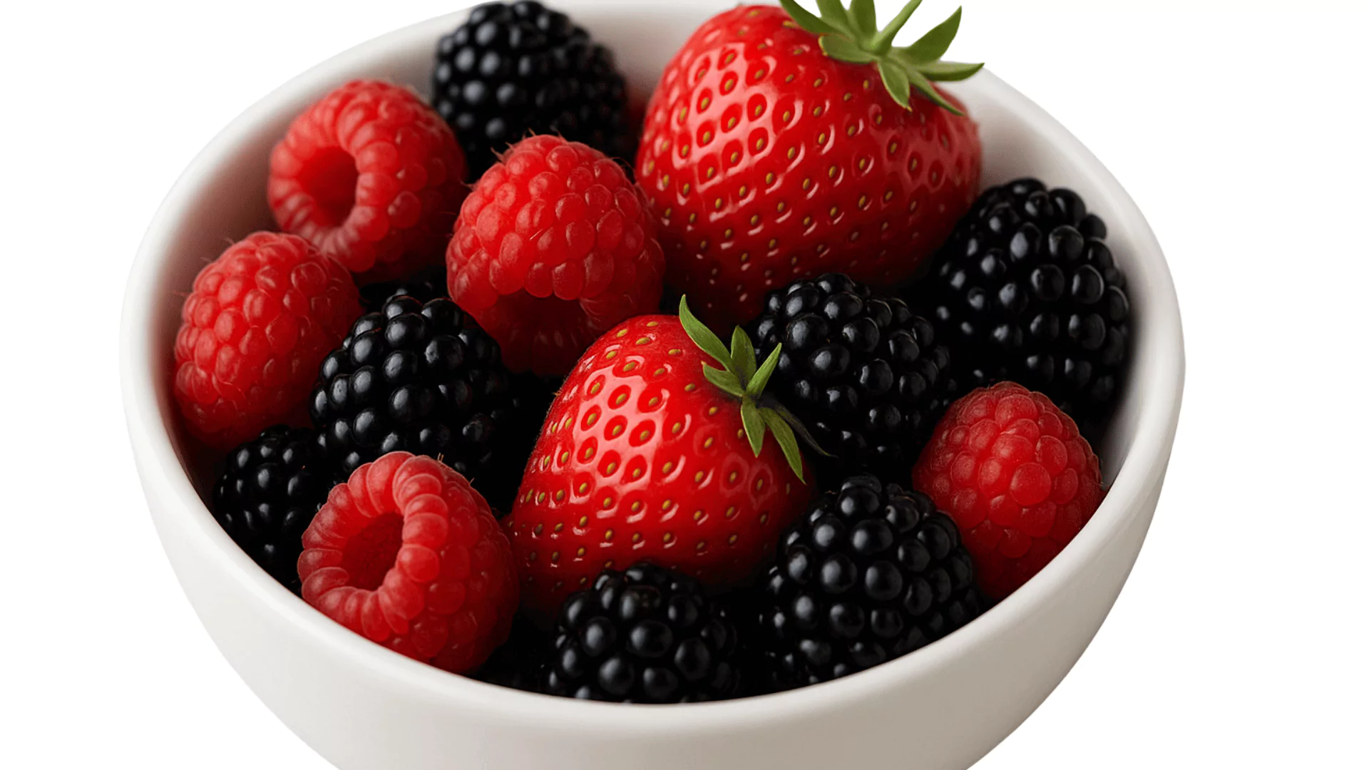 Cookout mixed berry medley topiing