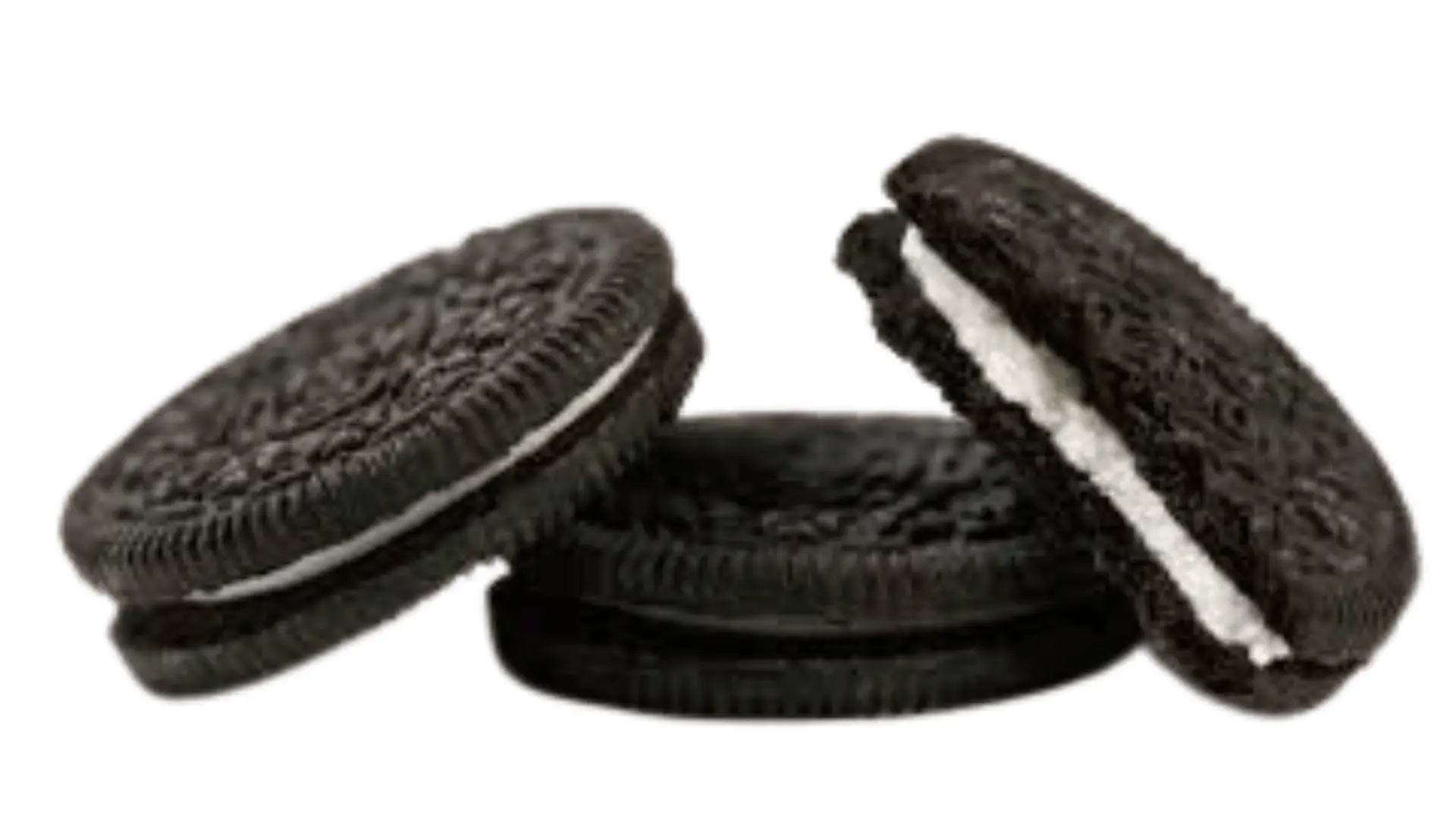 Crushed oreo cookies