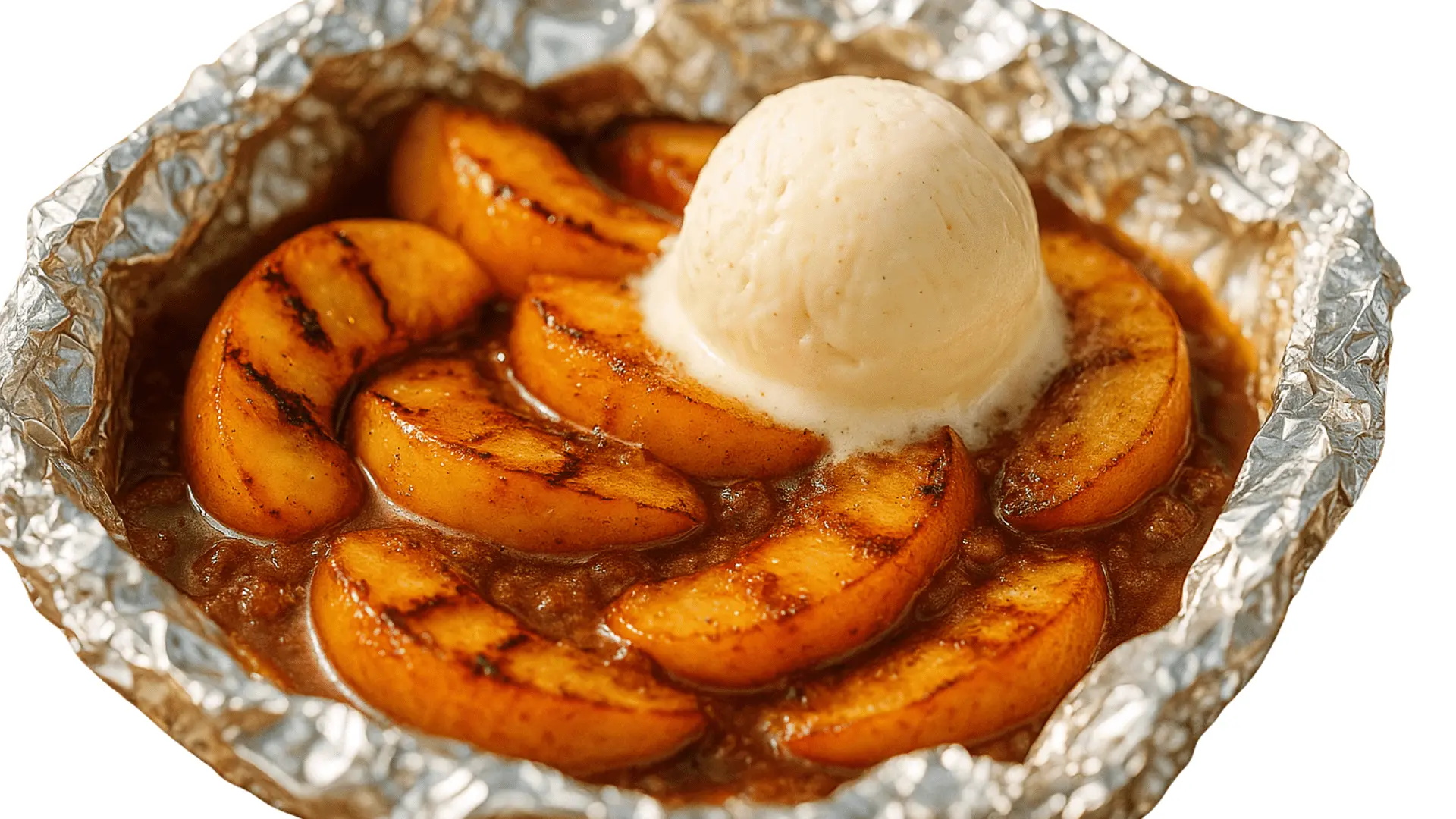 Cookout Peach Cobbler 